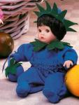 Effanbee - Little Muffin - Tutti Fruitty Tots - Blueberry - Doll